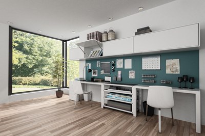 aménager bureau dans annexe de maison